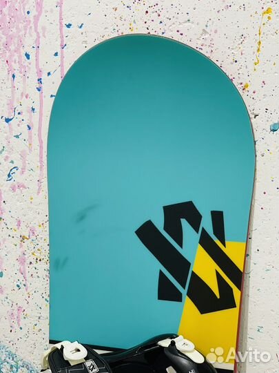 Сноуборд Volkl Stroke 163W + крепы Volkl Fastec