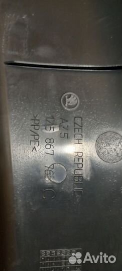 Накладка порога задняя левая Skoda Octavia A5