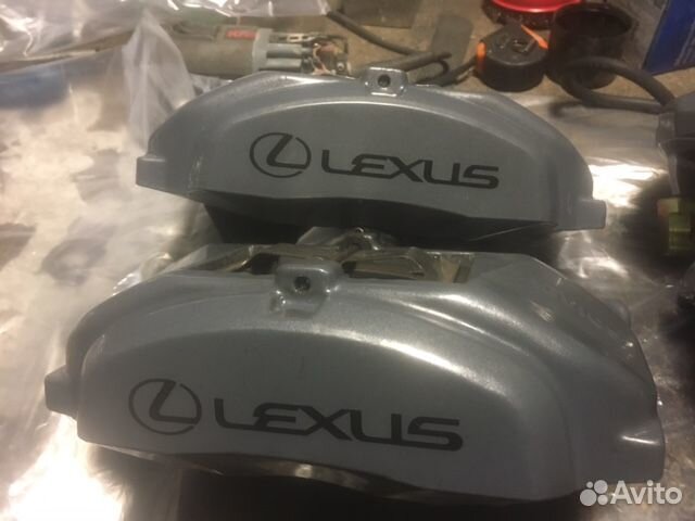 Полный кит тормозов 4 поршня Lexus GS 350, IS 250