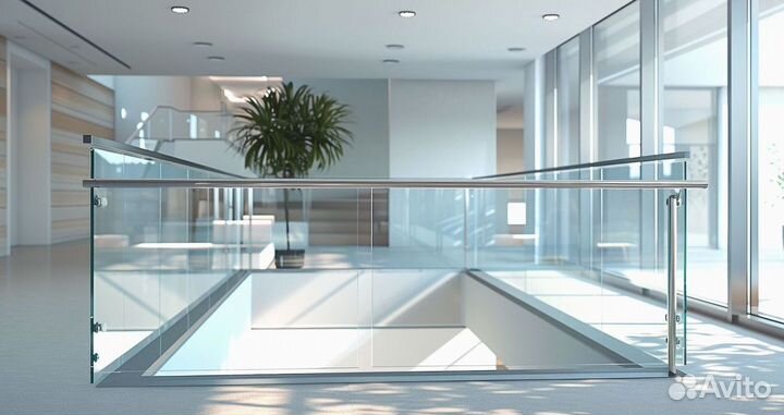 Стеклянные ограждения для балконов