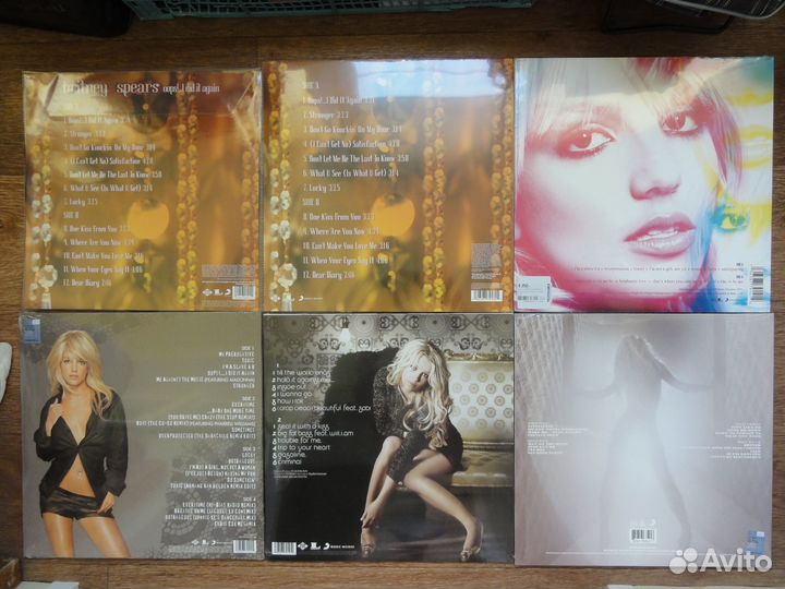 Винил Britney Spears, NEW, sealed, цена за 1