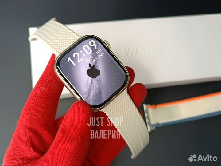 Apple Watch 9 45mm (Гарантия) Серебряные