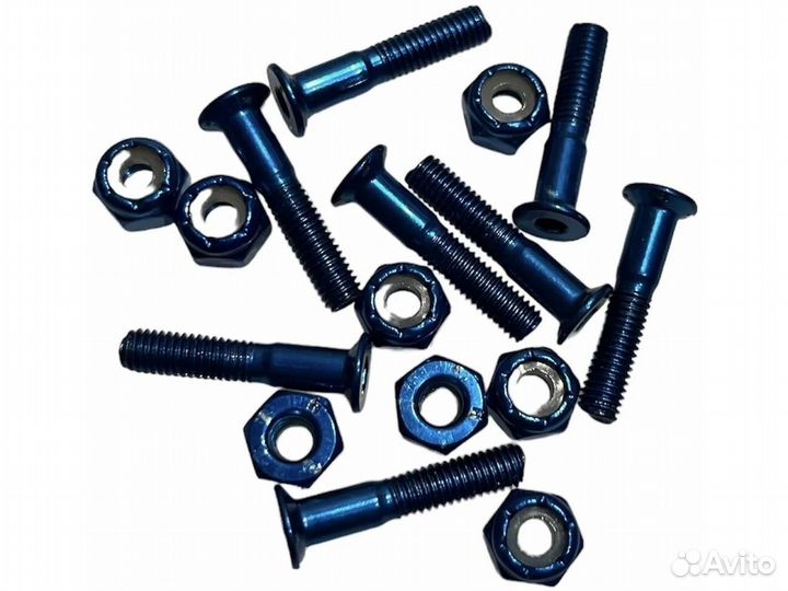 Болты (8шт) и гайки (8шт) для подвески доски 26мм