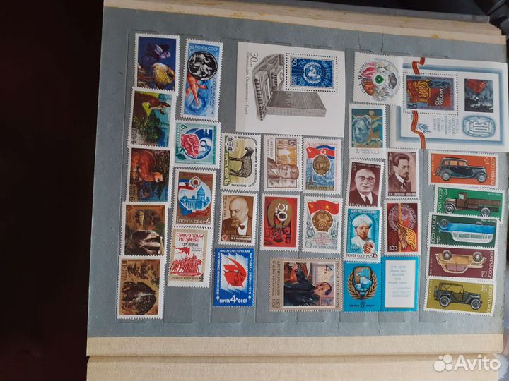 Полный годовой набор марок за 1975 г