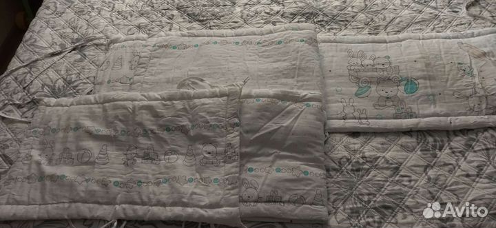 Бортики в детскую кроватку бу