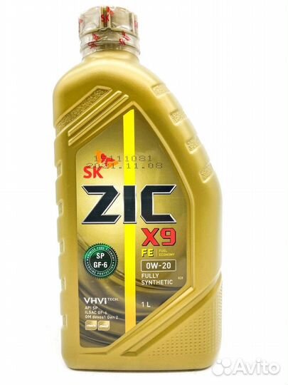 ZIC X9 FE 0w20 (1л) 132684