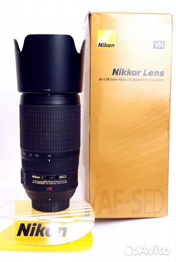 Nikon AF-S 70-300mm/4,5-5,6G ED-IF VR (и аренда)