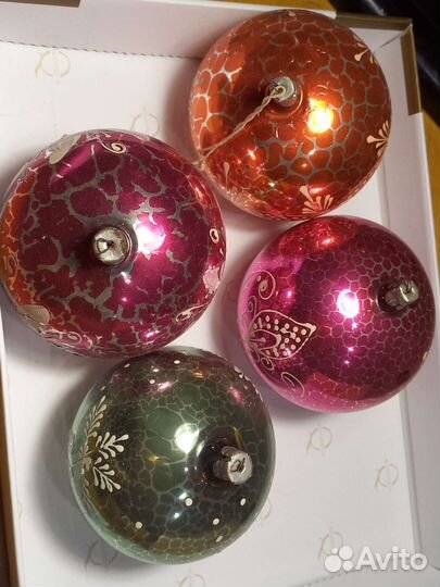 Елочные игрушки СССР