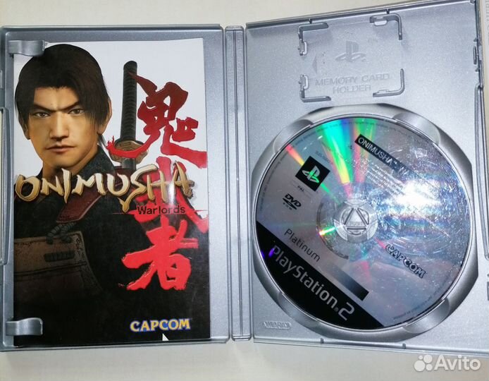 Игра Onimusha для PS 2 в прекрасном состоянии