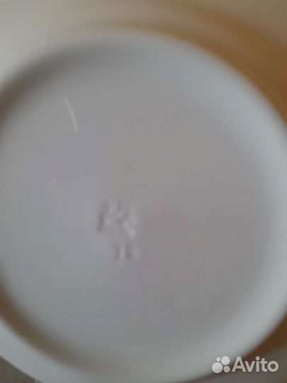 Тарелки суповые и вторых блюд