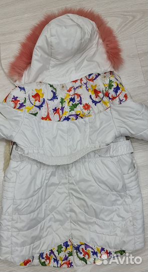 Зимнее пальто для девочки