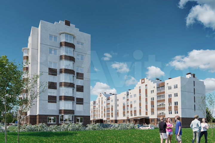 3-к. квартира, 64,7 м², 2/7 эт.