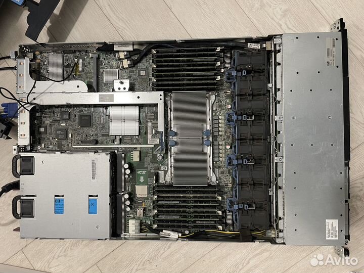 Сервер HP DL360 G7 /2x X5650/176G/1G/300SASx4 10K