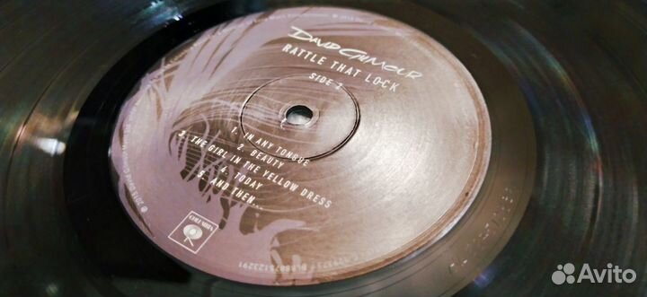 David gilmour LP (оригинальное 2015г издание) запе