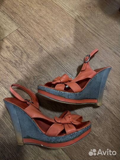 Босоножки женские 39 38 натуральная кожа