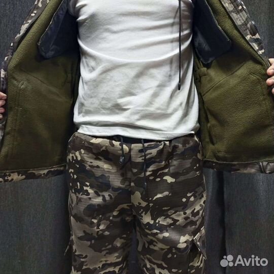 Рип Стоп на флисе мужской костюм