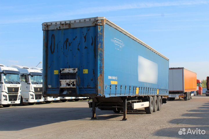 Полуприцеп тентованный Krone SD, 2011