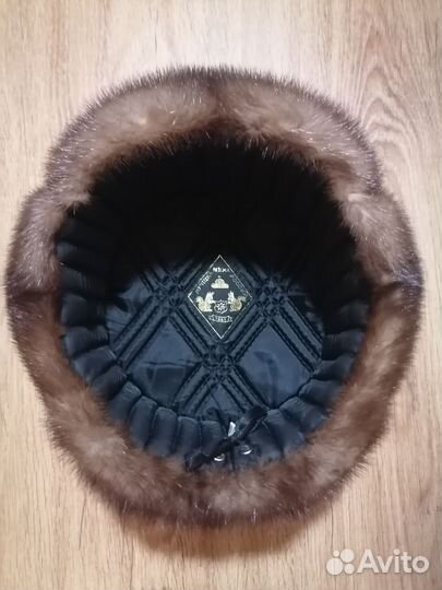 Шапка норковая мужская