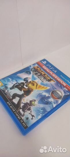 Игровой диск на ps4 Ratchet and clank