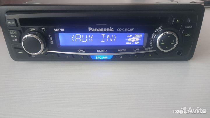 Автомагнитолла с блютуз panasonic cq-c1303w