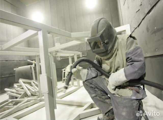 Пескоструйная обработка металла