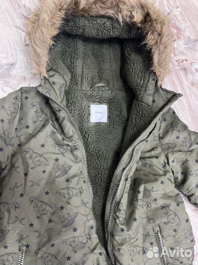 Куртка зимняя для мальчика 116синсей