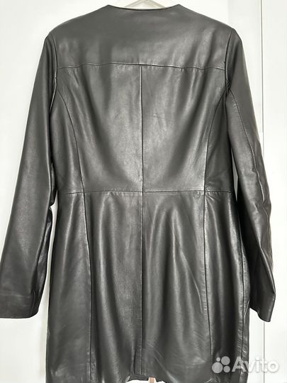 Тренч/куртка кожаная Tru Trussardi (обмен на шубу)