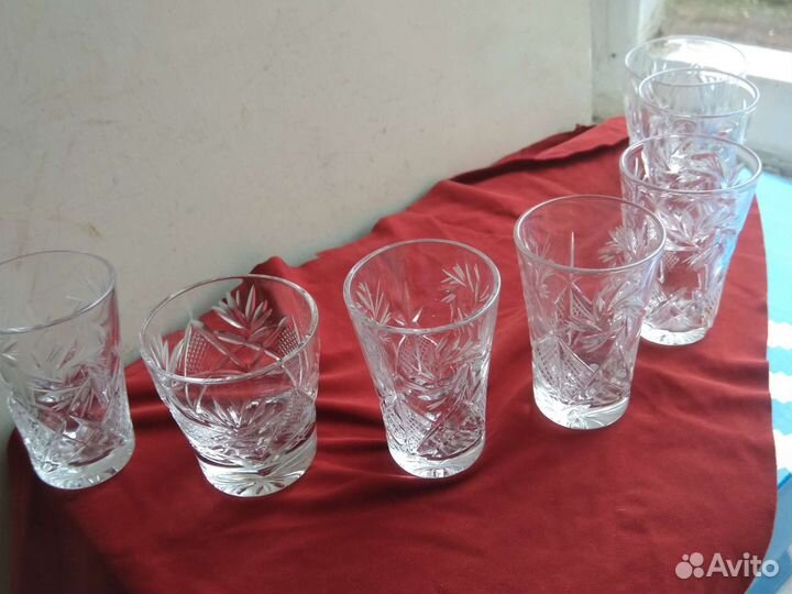 Стопки.Хрусталь. СССР