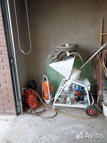 Механизированная штукатурная станция в аренду