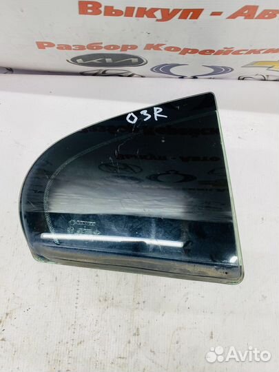 Форточка задняя правая renault fluence