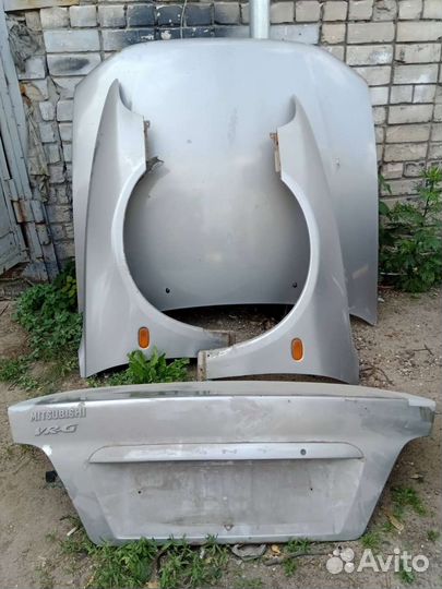 Крышка багажника на mitsubishi Galant 8