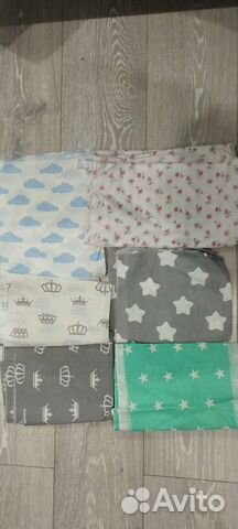 Кусочки (остатки) ткани для рукоделия, пэчворка