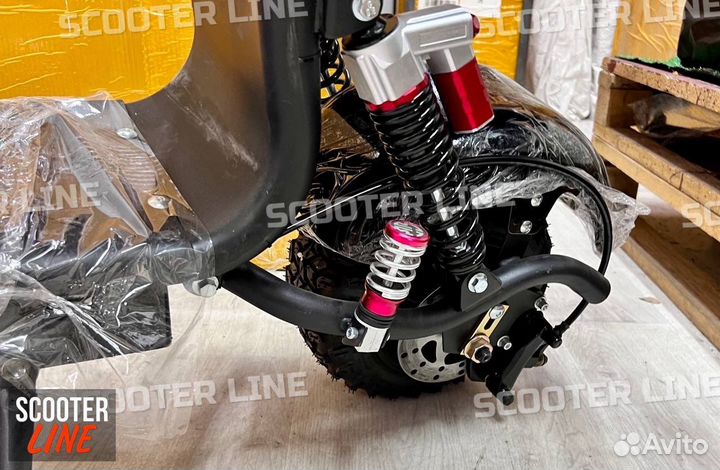 Электроскутер citycoco Wolong C2 Pro Plus