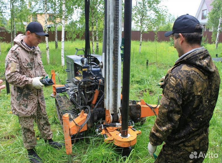 Установка винтовых свай