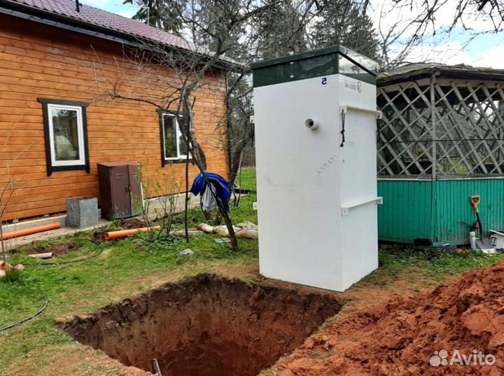 Септик с установкой
