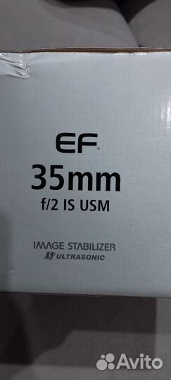 Объектив canon ef 35mm