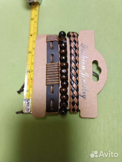 Кожаные браслеты ручной работы