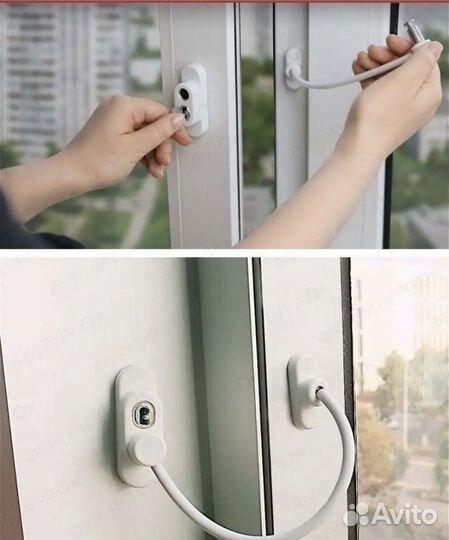 Новый блокиратор на окна 3 шт. защита от детей