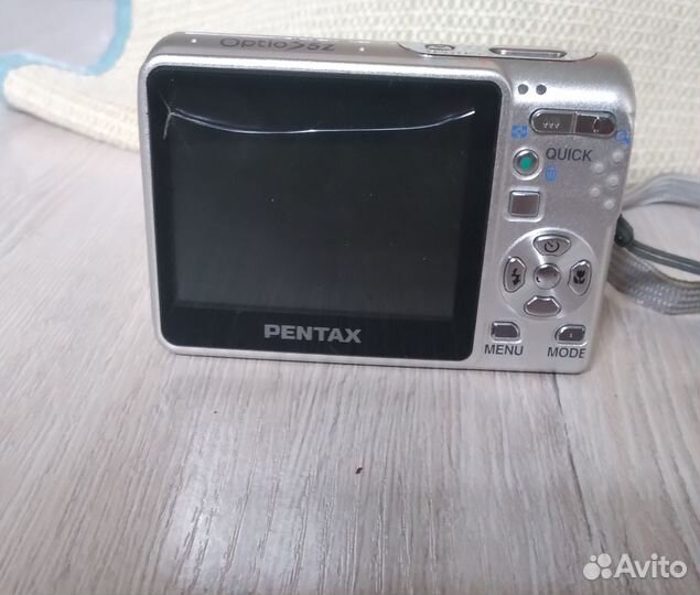Фотоаппарат pentax optio не рабочий