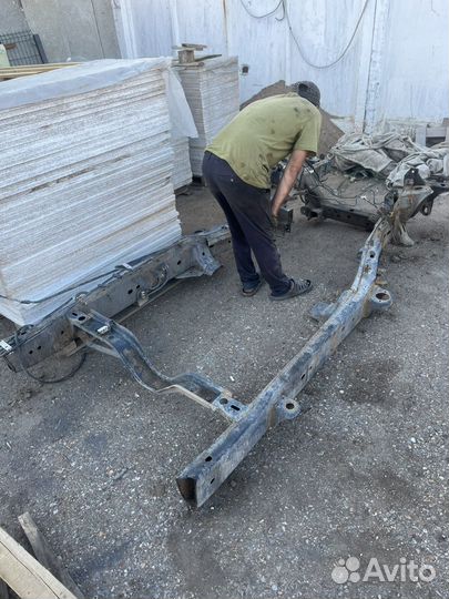 Рама ниссан навара передняя часть navarra