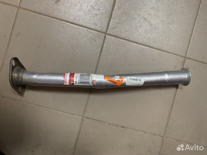 Труба выхлопная пежо 206