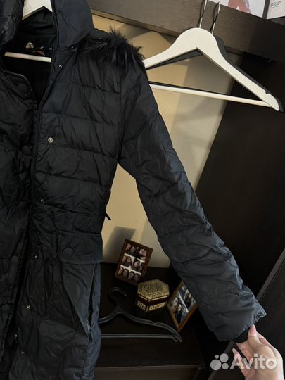 Пуховик с капюшоном