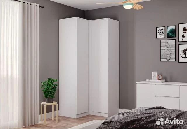 Шкаф угловой прямой 