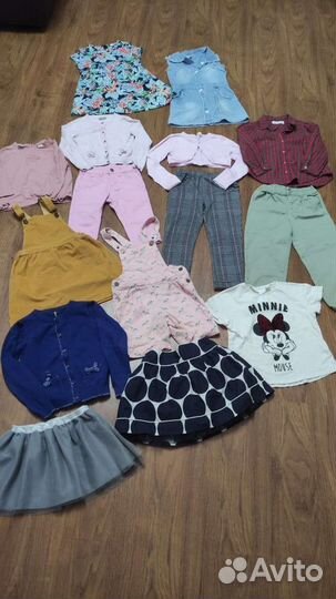 Вещи пакетом на девочку 110-116