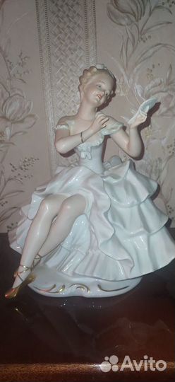 Статуэтка Балерина с зеркалом Германия