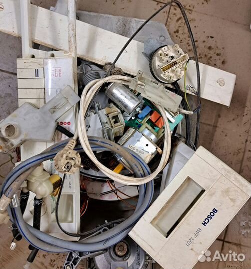 Запчасти на стиральную машинку bosch wff-1201