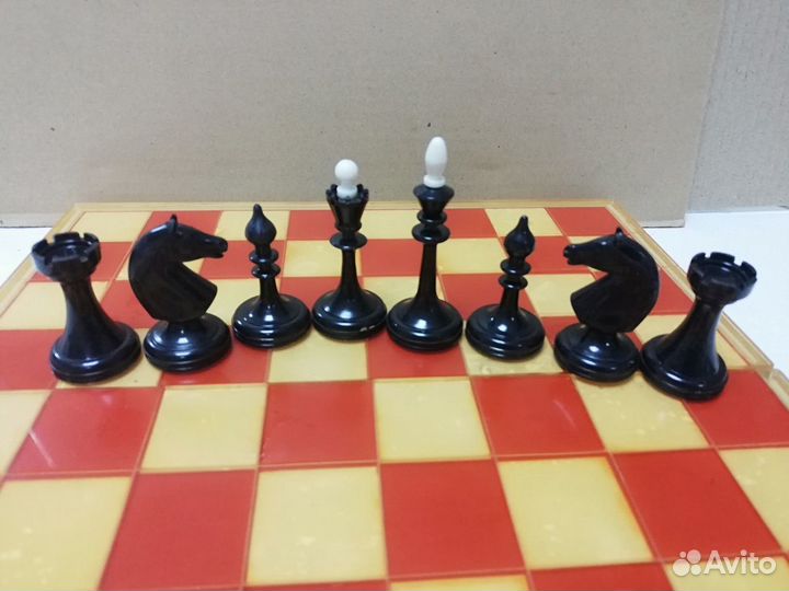 Шахматы СССР. Красивые изящные фигуры