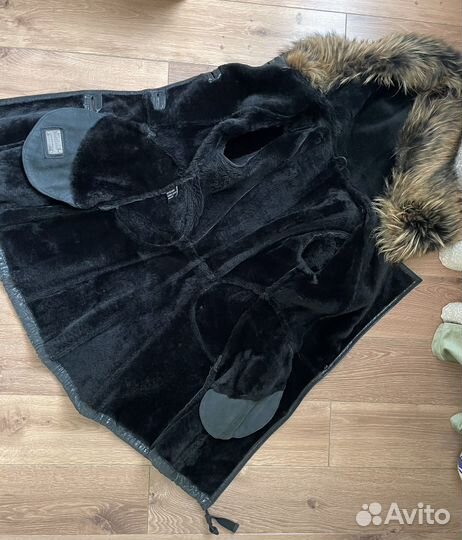 Дубленка натуральная 44 размер