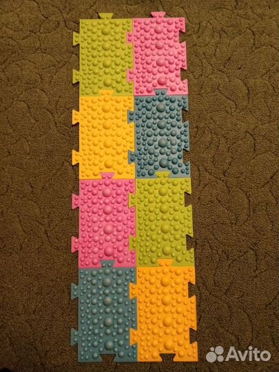 Массажный коврик-пазл