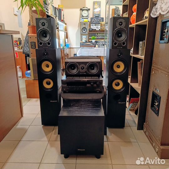 Акустика wharfedale + ресивер yamaha